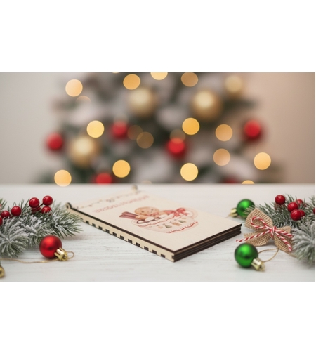 Коледна картичка за пари