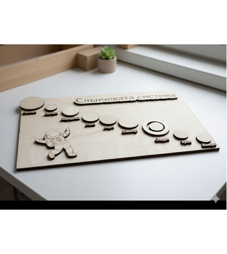 Заготовка за проект,, Слънчевата система 