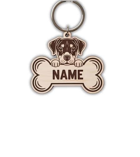 Кучешки медальон с ягдтериер