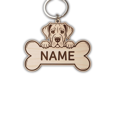 Кучешки медальон с немски дог