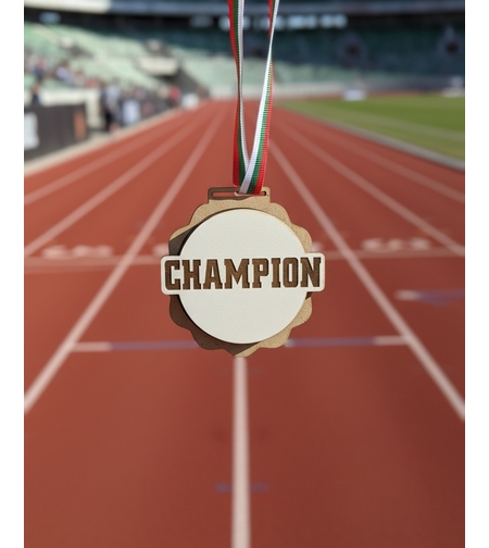 Дървен медал,,Champion