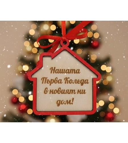 Нашата първа Коледа в новият ни дом