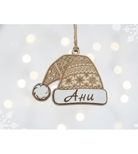 Коледна декорация,, зимна шапка