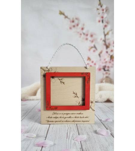 Рамка за снимка,, Пролетен цвят