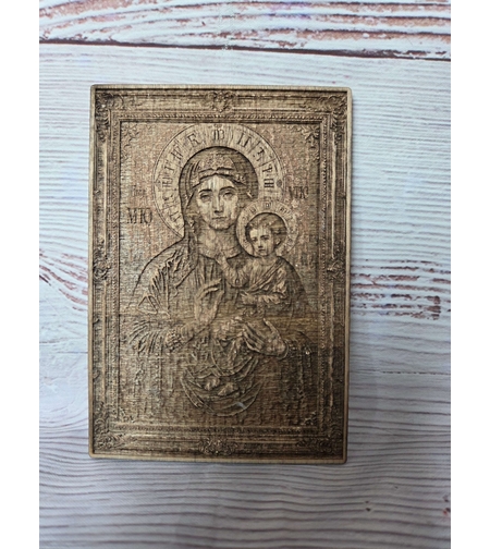 Икона,, Богородица и младенеца