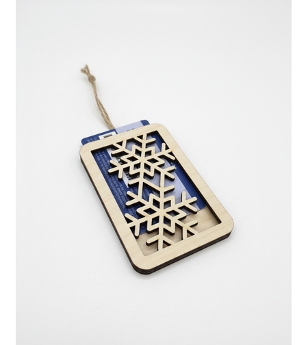 Коледна кутия за ваучер и пари