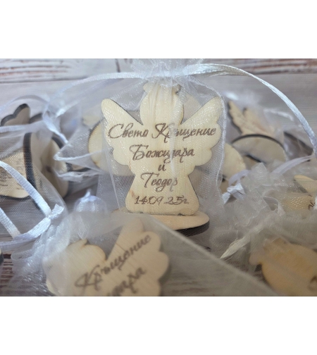 Подаръци за гости -ангелче