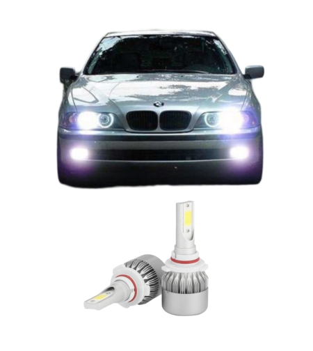 Бели крушки за халогените за BMW E39