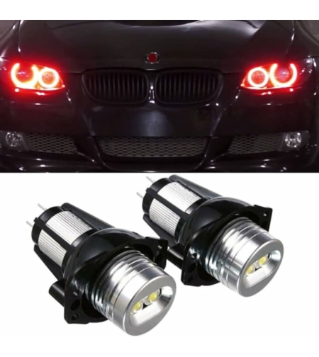 Червени крушки за ангелски очи за BMW E90 E91