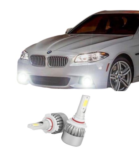 Бели крушки за халогените за BMW F10 F11