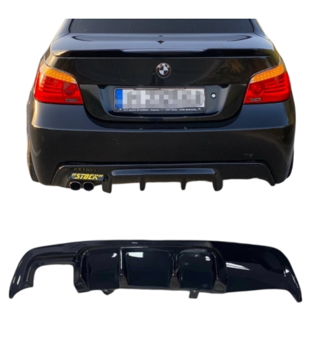 Единичен Оребрен Дифузьор за BMW E60 E61