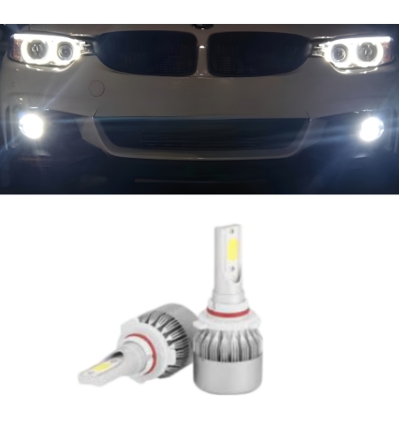 Бели крушки за халогените за BMW F30 F31