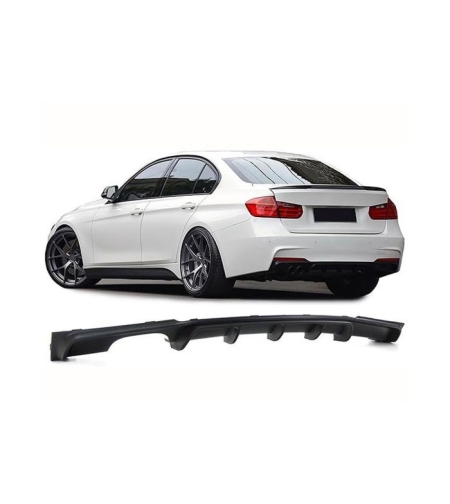 Единичен Оребрен Дифузьор за BMW F30 F31
