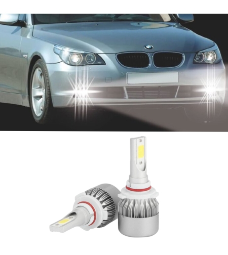 Бели крушки за халогените за BMW E60 E61