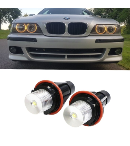 Жълти крушки за ангелски очи за BMW Е39