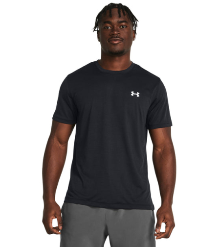 Мъжка тениска UA LAUNCH SHORTSLEEVE Black Reflective Men