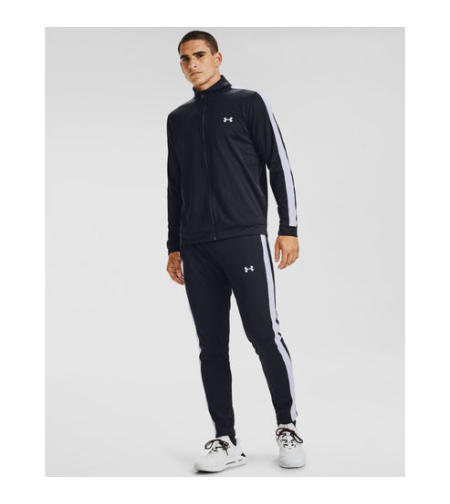Мъжки анцуг UA KNIT TRACK SUIT Black White