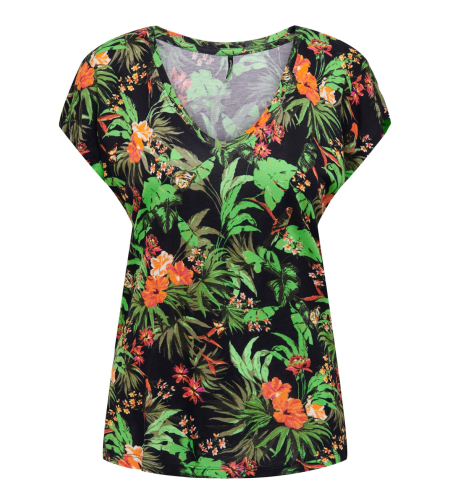 ONLFLAWSOME S/S V-NECK TOP JRS Women Only