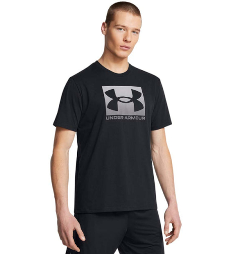 Мъжка тениска UA M BOXED SPORTS UPDATED SS Black Graphite Men