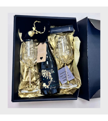 Луксозен подаръчен комплект Crystal Gold Elegance