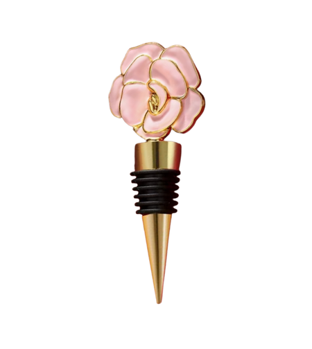 Стопер за вино „Розова роза“