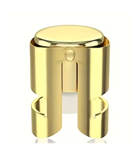 Тапа за шампанско и просеко-златна