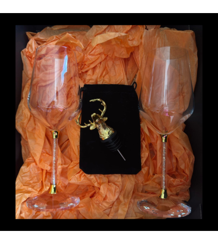 Луксозен подаръчен комплект Crystal Gold