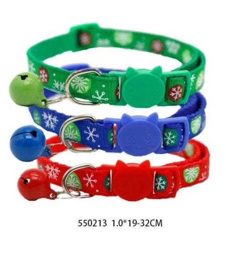Котешки нашийник със звънче - 1-19/32см - 12бр - 550213
