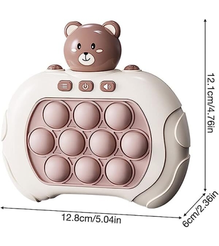 Електронна скоростна игра - Pop it Fidget - мече - 323-7D - 308395