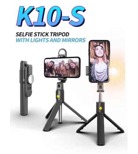 Статив триножник със селфи стик - Bluetooth - K10S – 882870