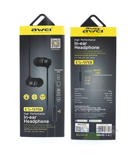 Слушалки с кабел - ES -970I - AWEI - 889312