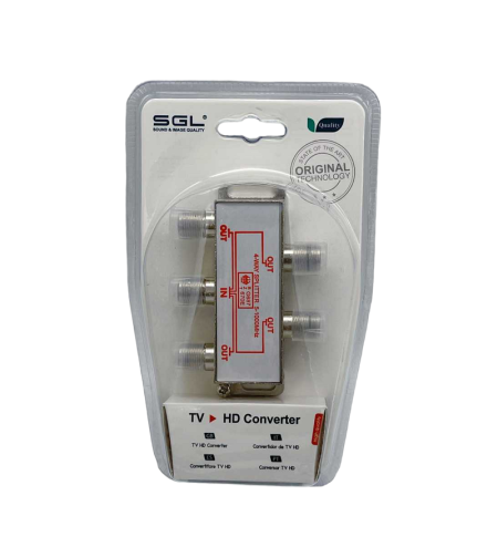 Сплитер за свързване на телевизионна антена - 4Way Splitter - 1803 - 098517