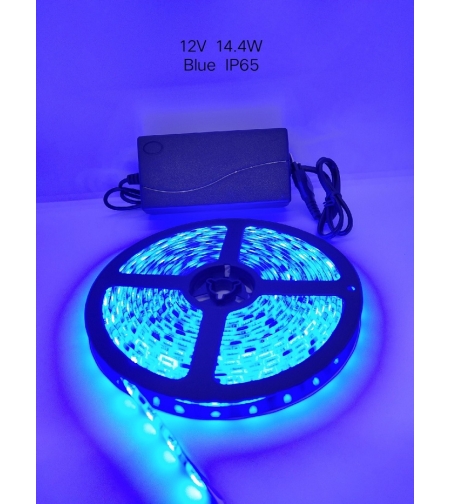 LED лента– LED Strip - IP65 - 5m - Blue - 789011