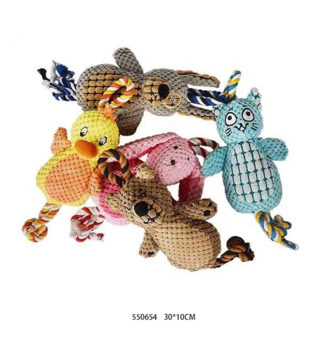 Плюшена играчка за кучета – 30x10см – 550654