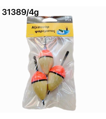 Плувки за риболов - 4 гр - 3 бр - 31389