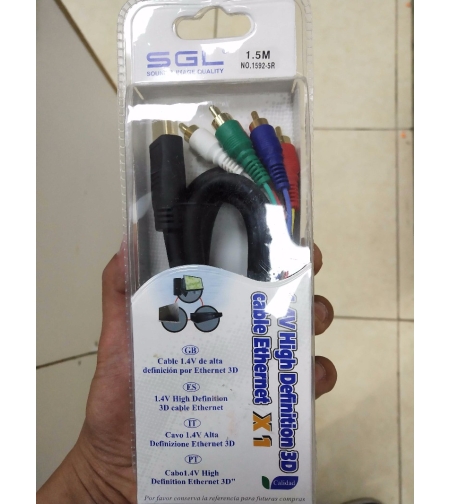 Кабел - 1.4V High Definition 3D - Кабел Ethernet X1 - 1.5м - 115762
