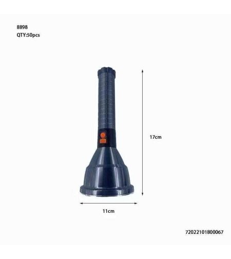 Акумулаторен LED фенер - 8898 - 180050