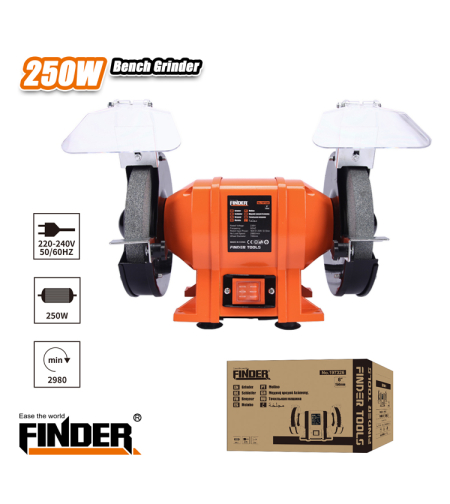 Шмиргел за полиране - 250W - Finder - 197326