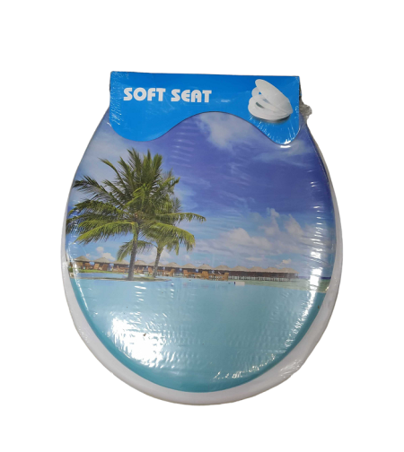 Капак за тоалетна чиния - Soft PVC - 80223
