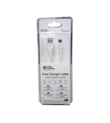 Кабел за зареждане и данни - USB TPC - 1м - 194898