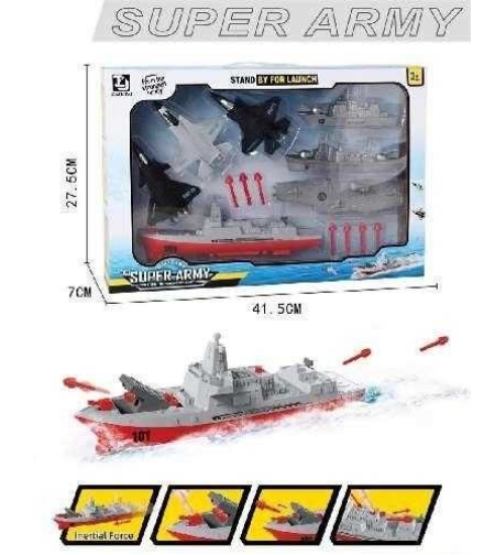 Игрален комплект - Военни кораби и самолети - T103 - 308360