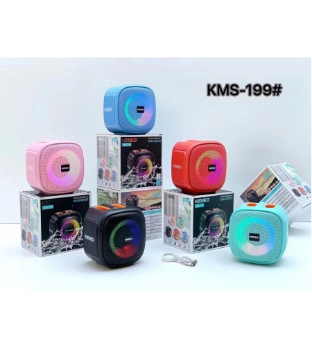 Безжична Bluetooth тонколона - KMS-199 - 810859 - Зелена