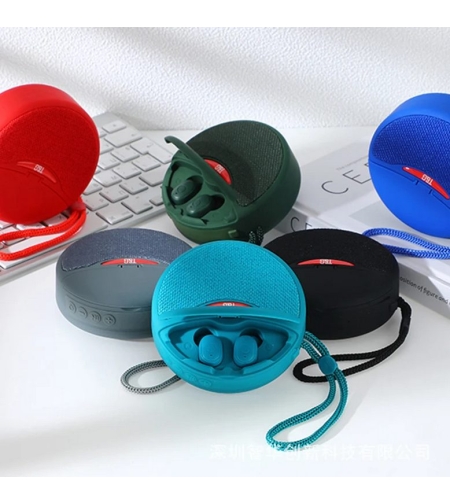 Безжична Bluetooth тонколонка със слушалки- TG-808 - 883808 - Черна