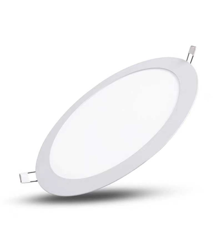 LED лампа - Round Panel - Вграждане - 18W - 6500K - 009307