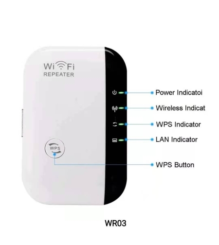 Wifi усилвател на сигнала - Wifi Repeater - PIX-LINK - WR03 - 080339