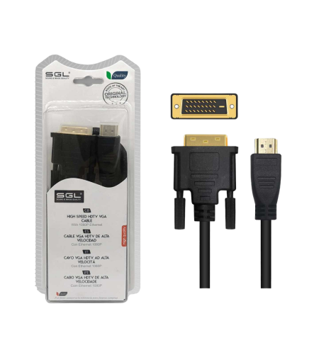 Кабел DVI към HDMI - 1595 - 3м - 094991