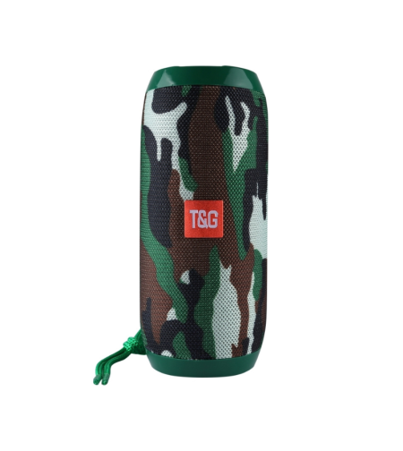 Безжична Bluetooth тонколона - TG117 - 886793 - Армейско зелено