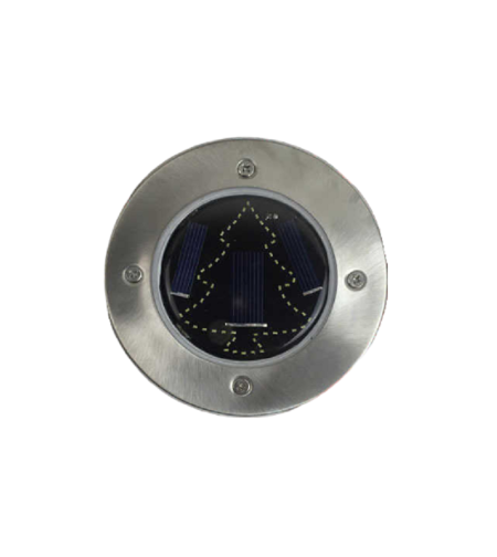 LED соларна градинска лампа - С колче - 4pcs - Green - 431091