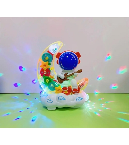 Музикална детска играчка - Астронавт на Луната - YJ -3044 - 345149