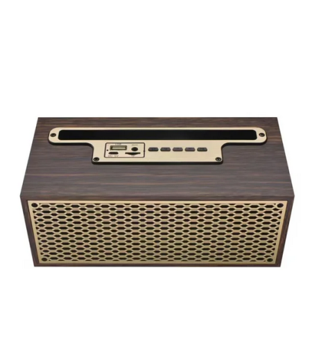 Безжична Bluetooth тонколона - KM-7 - 886359 - Тъмно кафява
